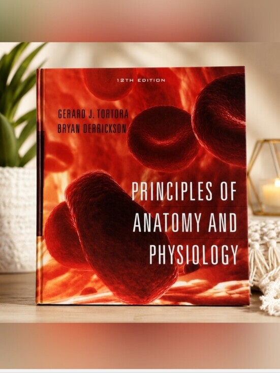 Other - Principles of Anatomy and Physiology - Red Hardcover Textbook